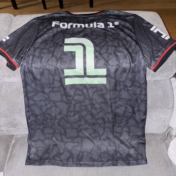 Formula 1 Tops - Official F1 black and red shirt #F1 #Racing #brandnew